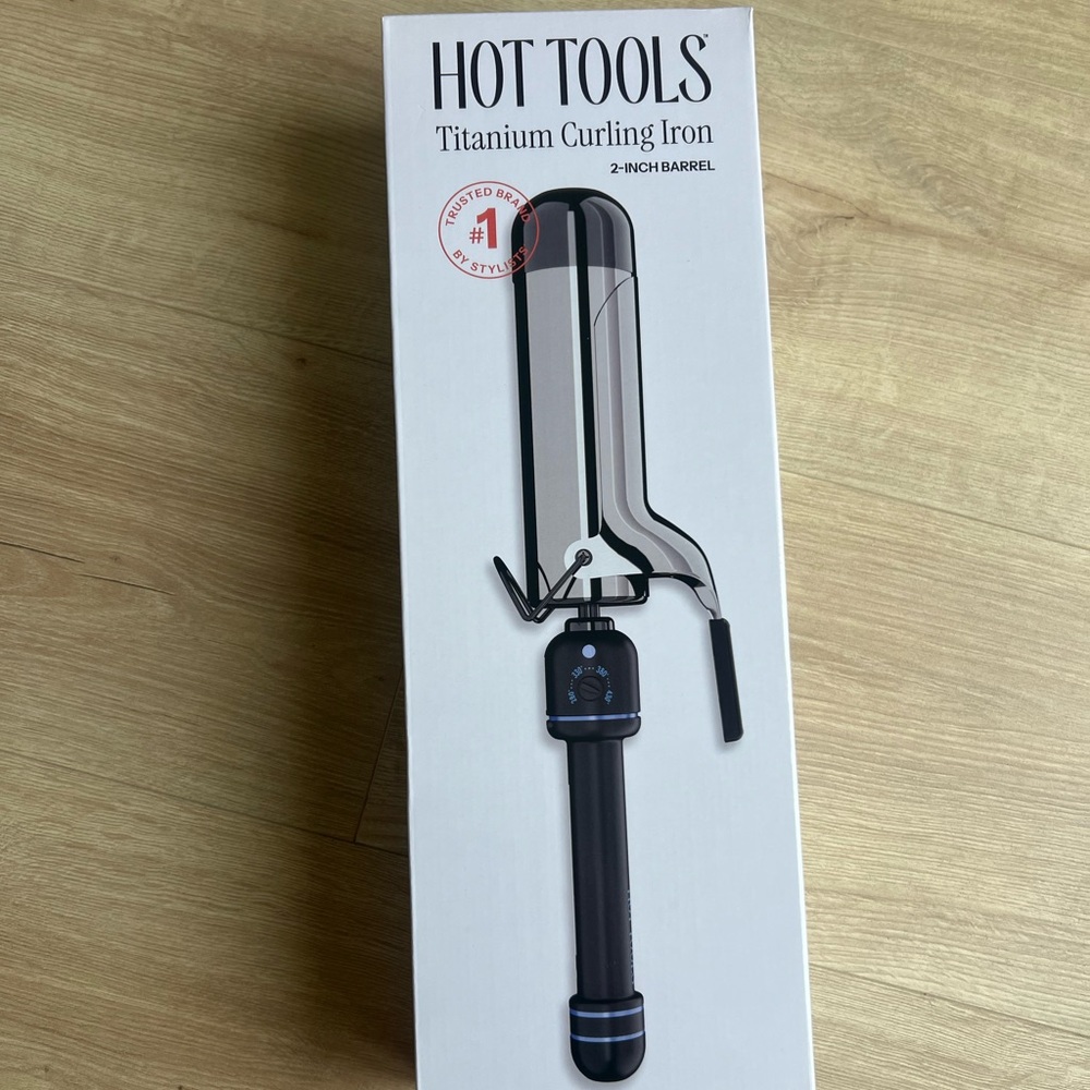 Hot Tools Black Titanium Curling Iron